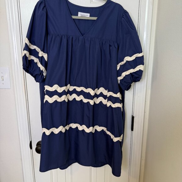 Blue mini dress - Picture 8 of 8